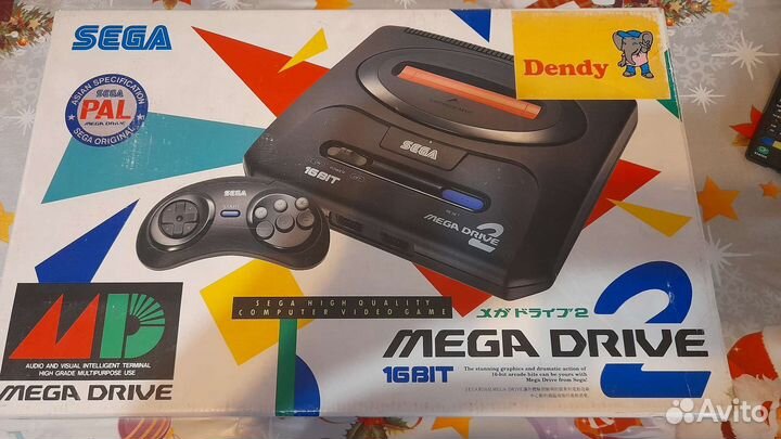 Sega mega drive 2 japan, 1994г. Оригинал