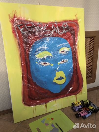 Сюрриалистичная картина,80х100см