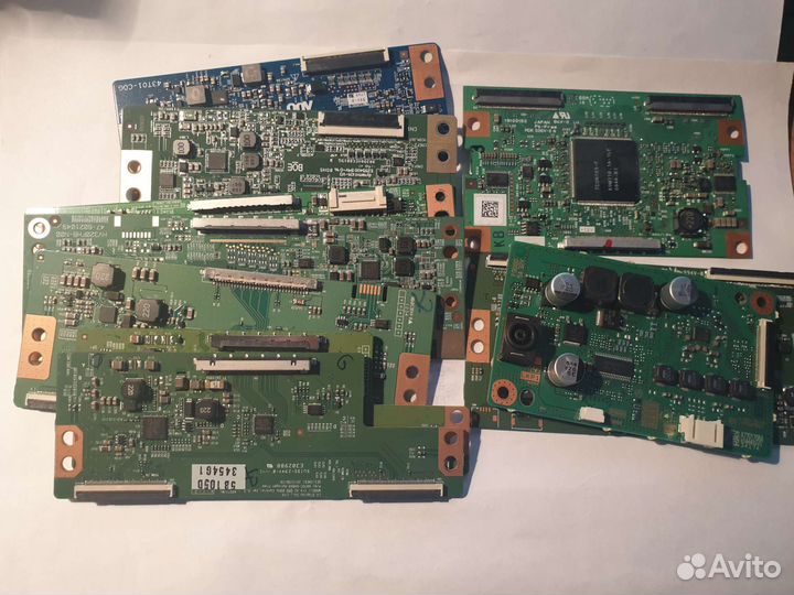 Wi fi,t-con,кнопки, колонки,шлейфы для телевизоров