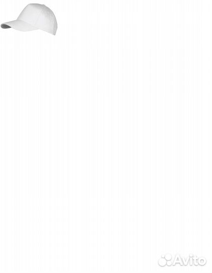 Бейсболка белая