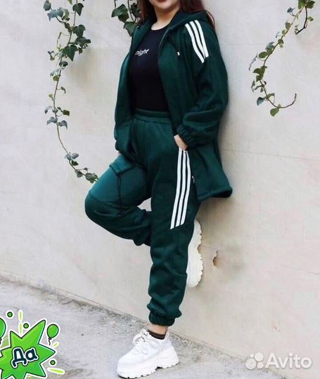 3 цвета Р54,56,58,60,62 Тёплый костюм