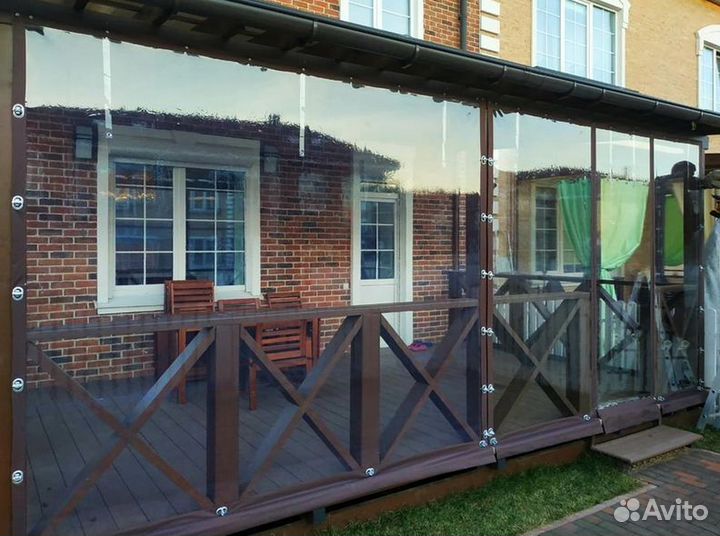 Мягкие окна для беседок и веранд