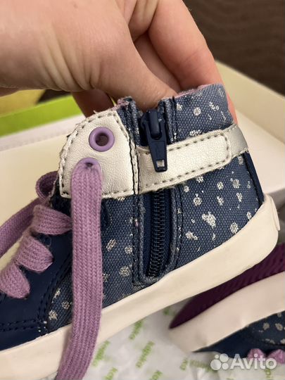 Кеды geox для девочки 24