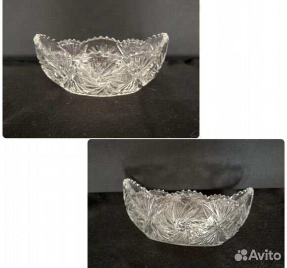 Хрустальные салатники винтажные СССР