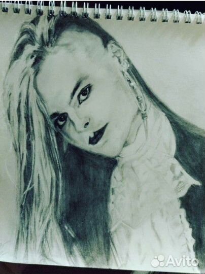 Портрет по фотографии (графика)