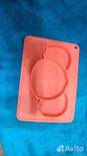 Тарелка силиконовая детская