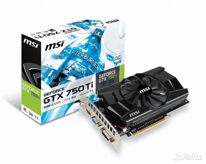 Gtx 750 ti 2 гб от MSI