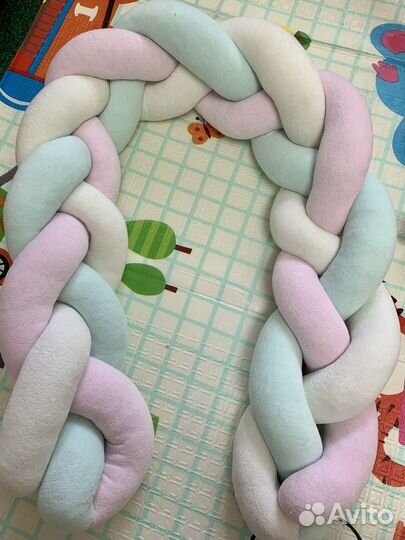 Бортик косичка