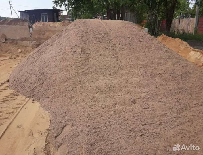 Песок намывной карьерный сеянный