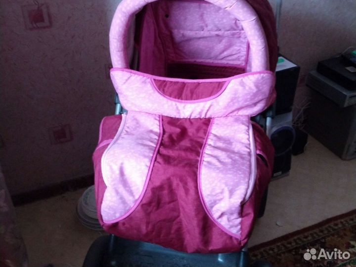 Коляска трансформер 3 в 1 бу