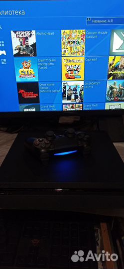 Прошитая Sony PlayStation 4 Slim+Игры(5.05/9.0)