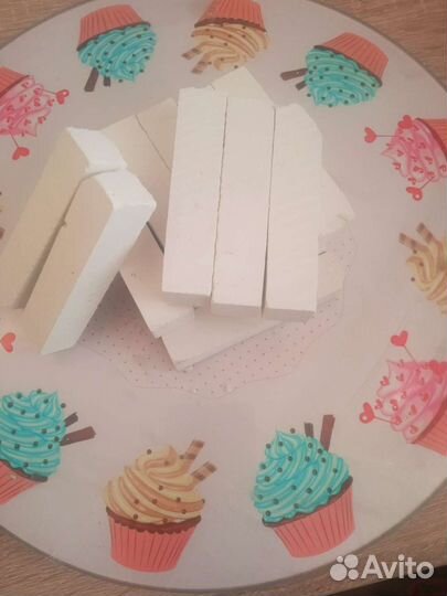 Мел пиленый природный