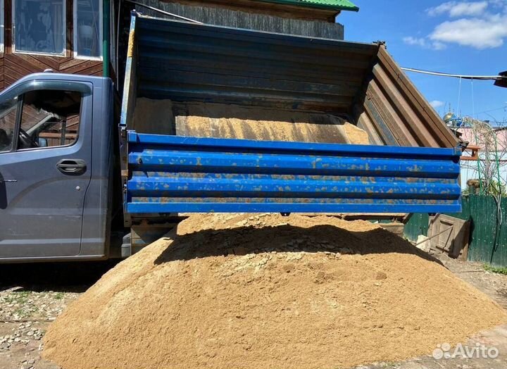 Песок щебень доставка