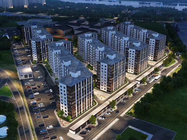 2-к. квартира, 63,7 м², 4/9 эт.