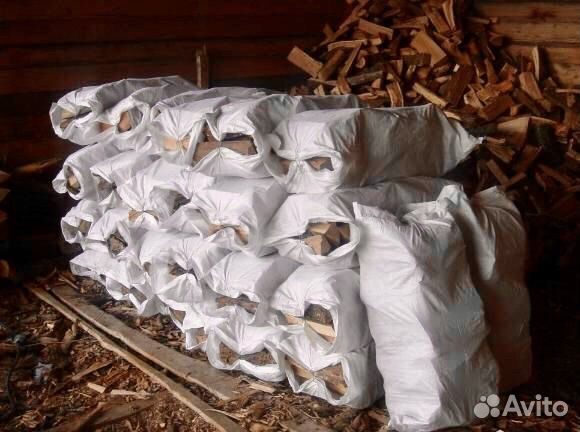 Дрова Дубовые в мешках и сетках uy393