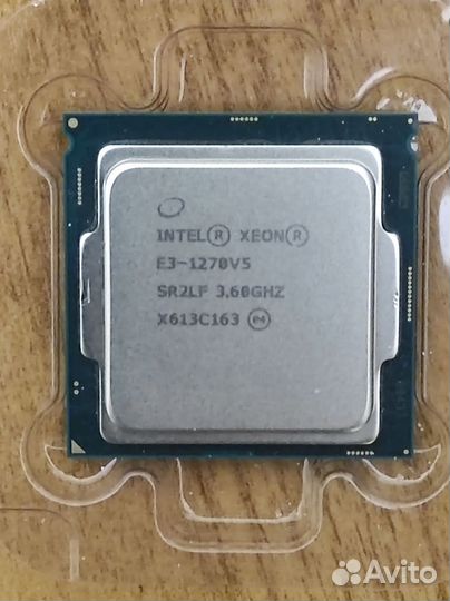 Процессоры Xeon v5 LGA 1151