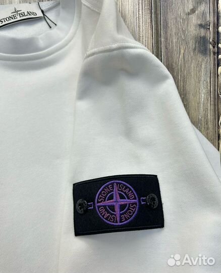 Свитшот Stone Island белый