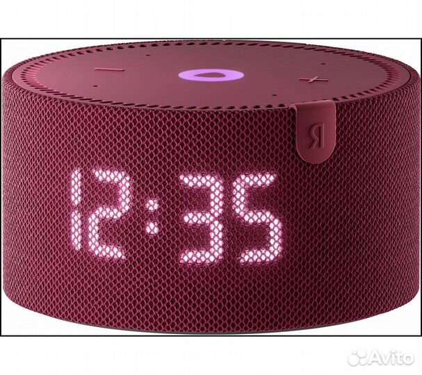 Умная колонка Яндекс Новая Станция Мини (с часами)