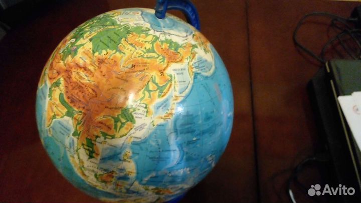 Глобус, в состоянии нового