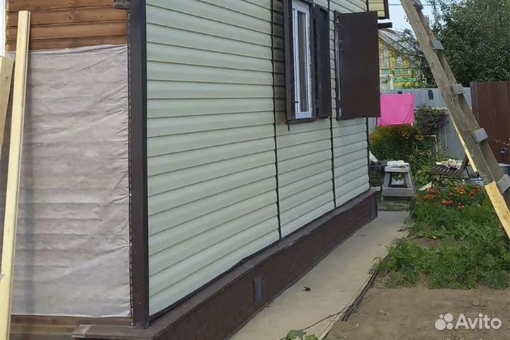 Отделка сайдингом