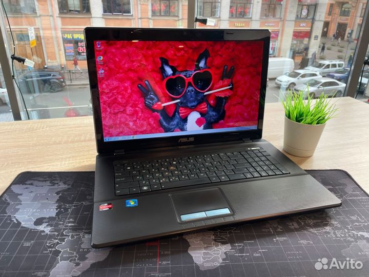 Ноутбук Asus с большим экраном для графики