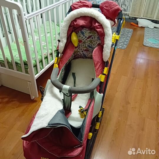 Санки коляска ника 7