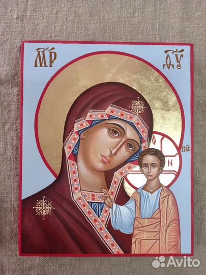 Икона рукописная