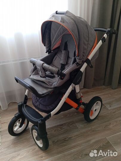 Коляска adamex 3 в 1 бу