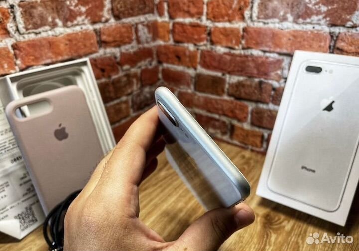 iPhone 8 plus 64gb акб-100 Полный Комплект