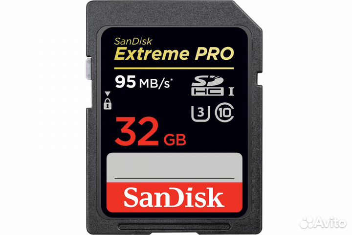 Карты памяти sdxc SanDisk Extreme 32GB 80MB/s