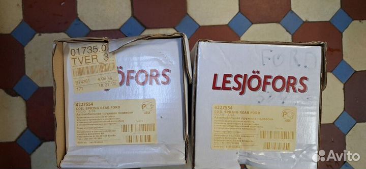 Пружина задняя ford focus I 98-04