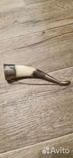 Сувенирный рог (мельхиор)