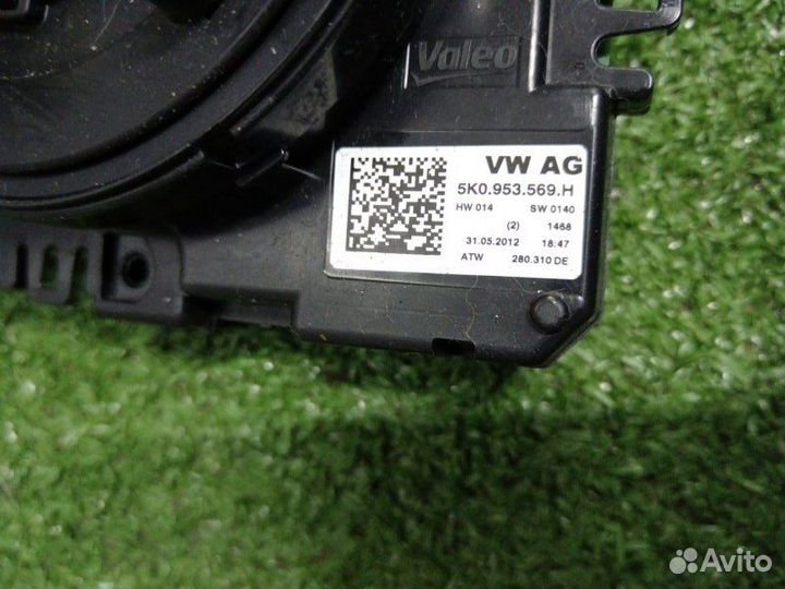 Шлейф подрулевой Audi A1 8X1 caxb 47536 2012