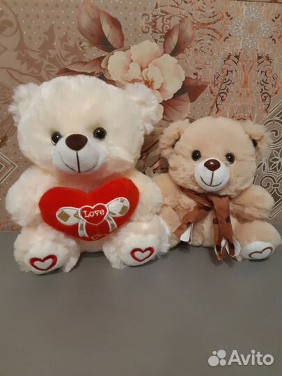 Плюшевые медведи новые