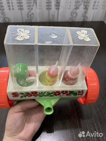 Игрушки СССР, каталка СССР