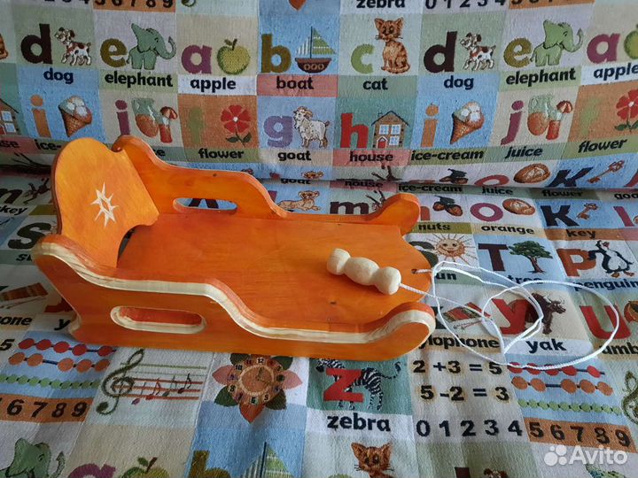 Санки для кукол