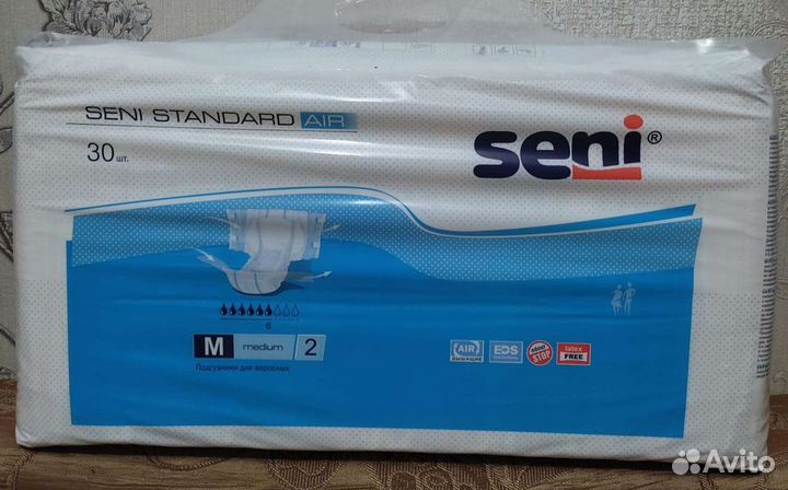 Памперсы для взрослых seni 2