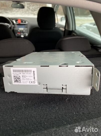 Магнитола на citroen c 4