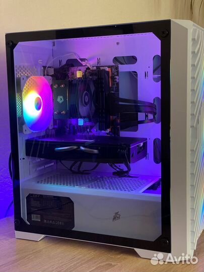 Игровой пк i7 16gb полный комплект с монитором