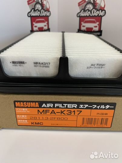 Воздушный фильтр Kia Ceed JD 2012-2017 (Masuma)