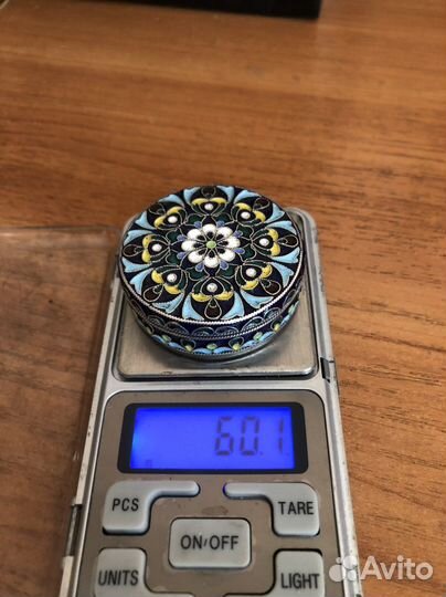 Серебряная таблетница