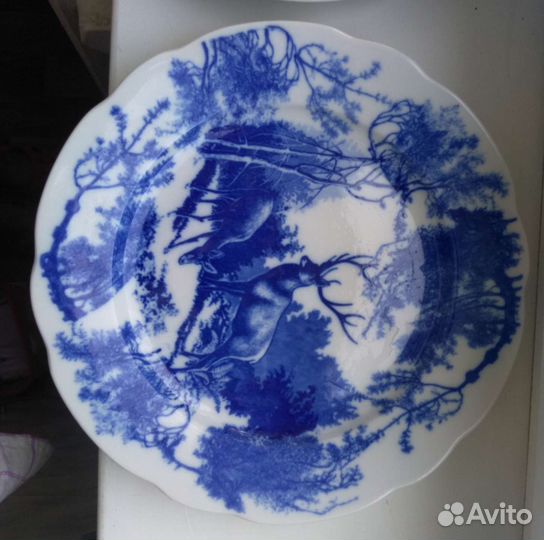 Настенная тарелка декоративная