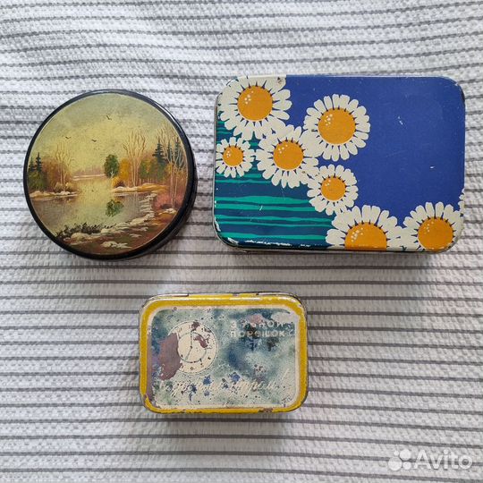 Жестяная коробка СССР