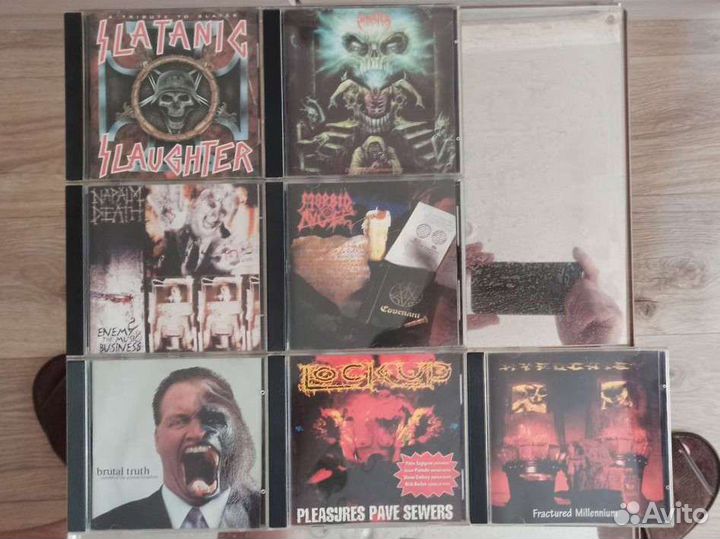Cd диски metall(unofficial)