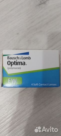 Линзы контактные Bausch & Lomb optima fw