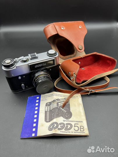 Пленочный фотоаппарат СССР фэд 5В новый