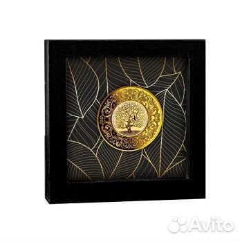 Монета Золотое дерево счастья серебро Камерун 2021