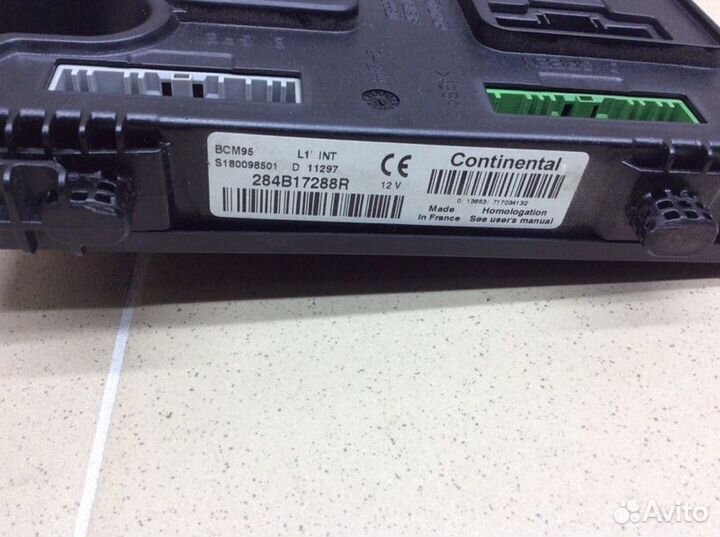 Блок электронный Renault Megane 3 K9K834 2012