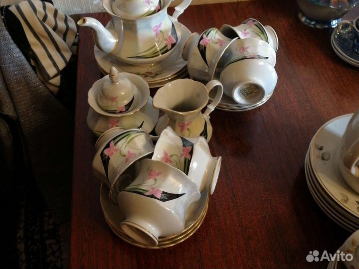 Сервизы - кофейный, чайный