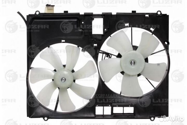 Luzar LFK 1929 Э/вентиляторы охл. с кожухом (2 вен